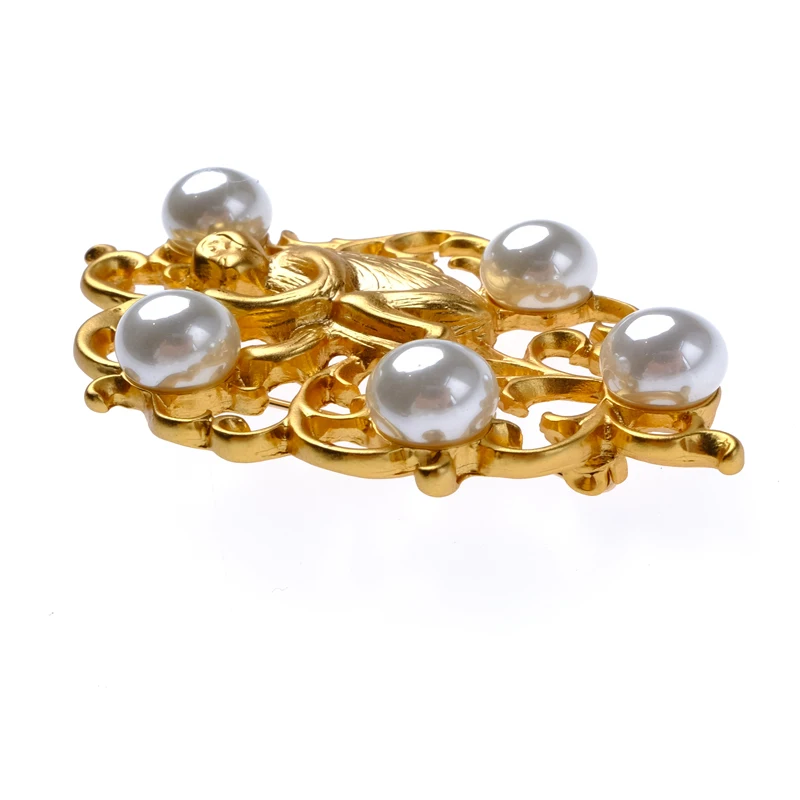 Бутик Amorita Золотая Обезьяна броши с искусственным жемчугом|brand brooch|brooch brandbrooch designer