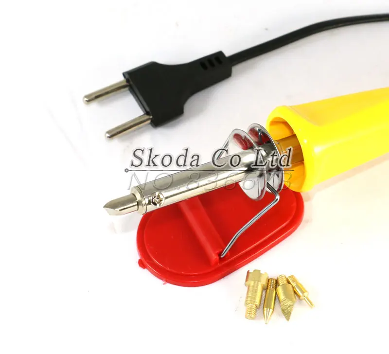 Ручка для пирографии набор инструментов из паяльника + 28 элементов специальные