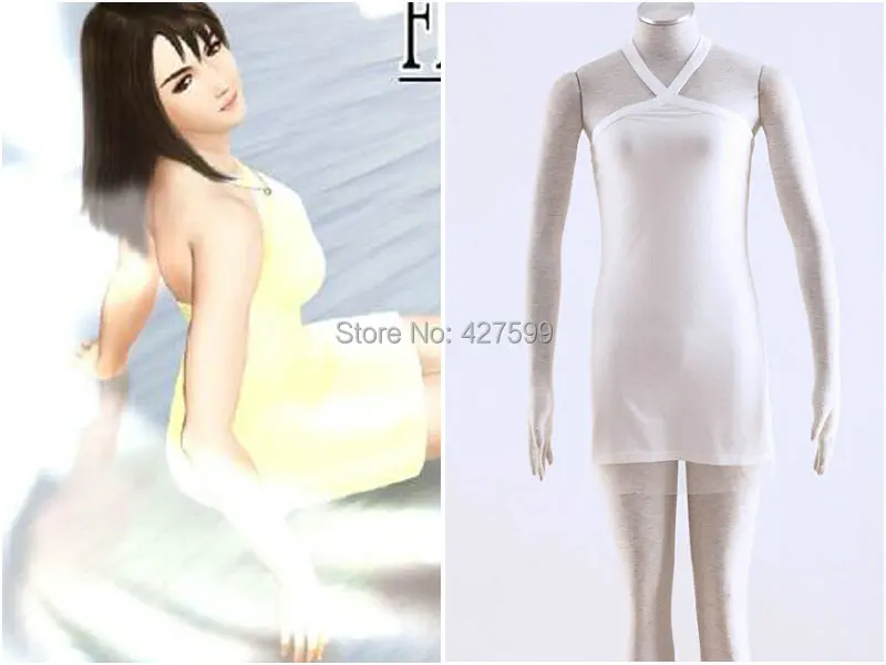 Final Fantasy белое платье Rinoa карнавальный костюм 8|cosplay costume|dress cosplayfinal fantasy viii |