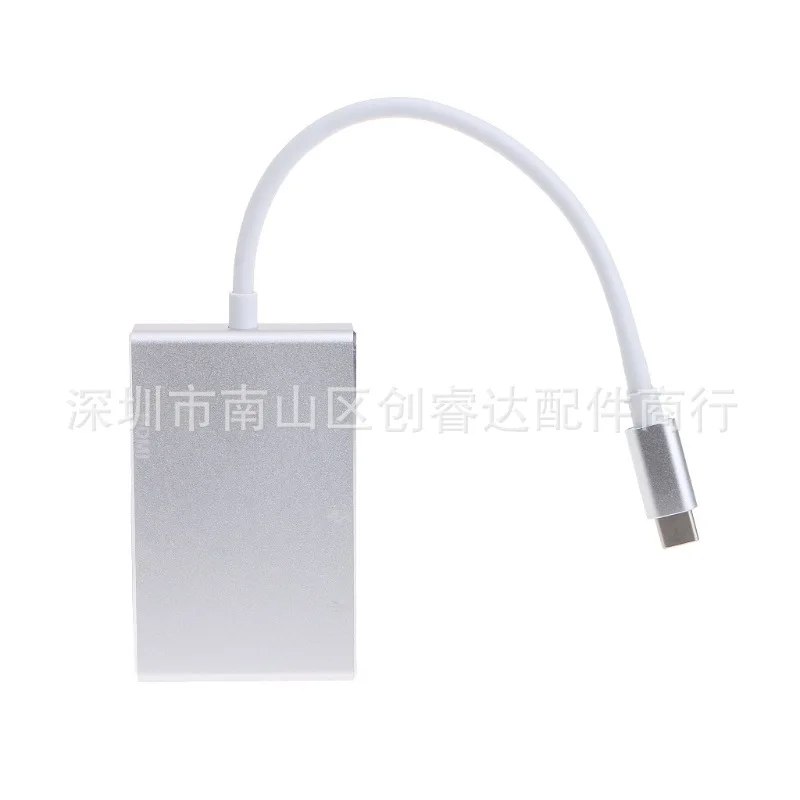 MeiPinHui Новый преобразователь типа C в hdmi + vga usb пять одном.| |