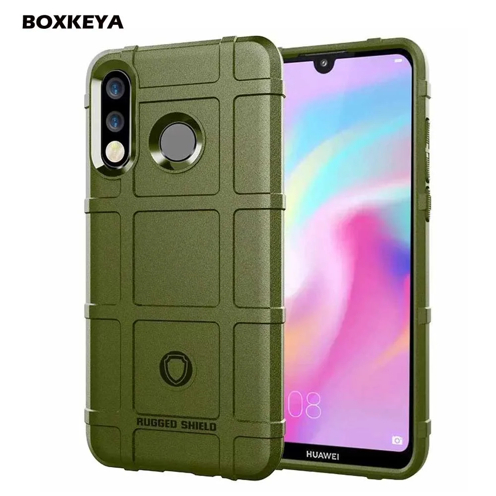 Rugged Armor For Huawei Mate 30 10 20 P30 Pro Lite Silicone Cover Honor V30 Nova 6E P Smart 2020 Fundas |