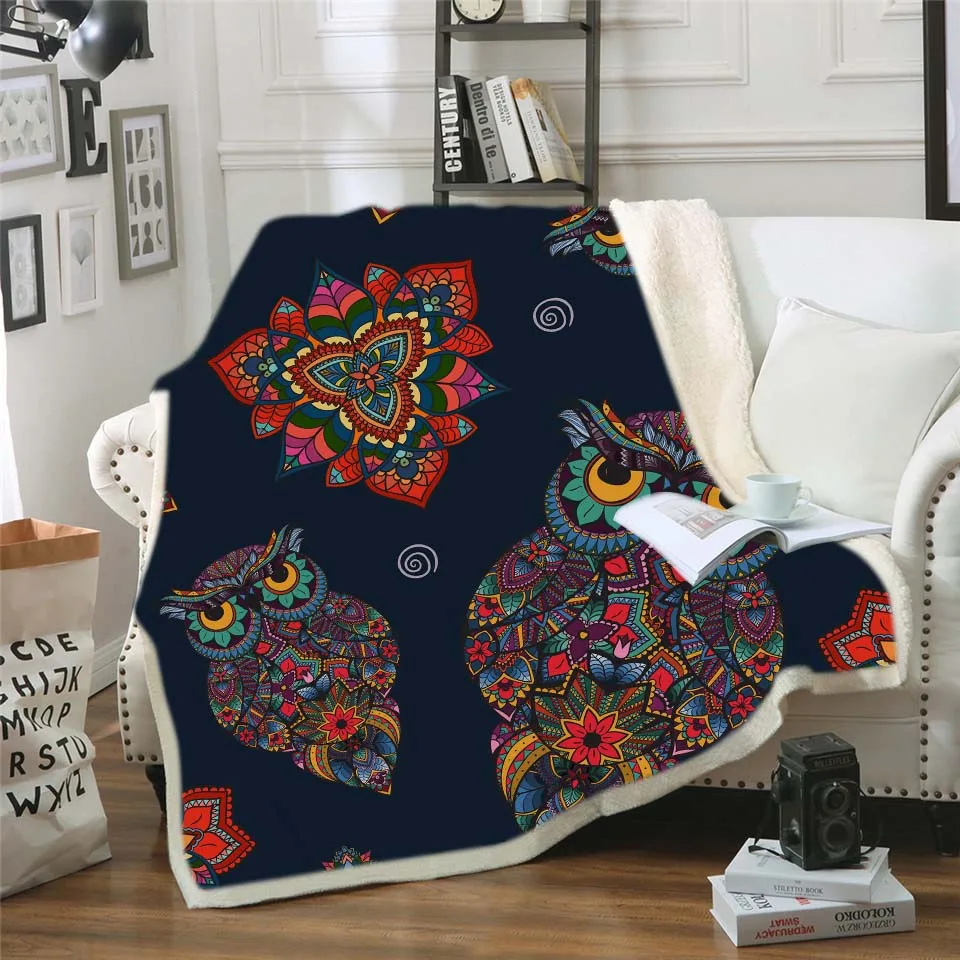 Небесно-голубой Новые Звездные войны живописный рисунок с 3D плюшевый, с принтом одеяло для кроватей теплое мягкое покрывало шерпа плед из овечьей шерсти - Цвет: Небесно-голубой