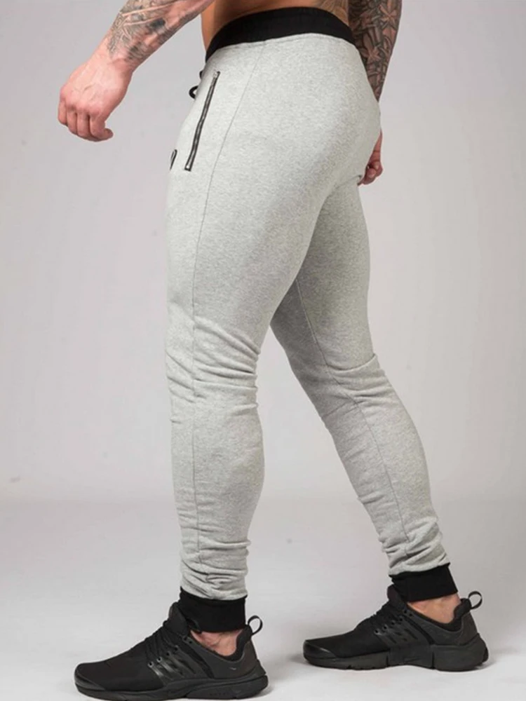 Мужские спортивные брюки GYMLOCKER повседневные свободные хлопковые штаны для