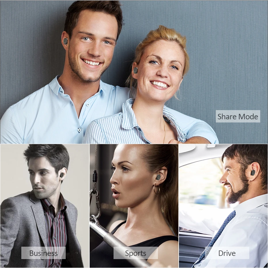 Bluetooth наушники истинный HiFi глубокий бас звук гарнитура беспроводной мини TY08 TWS V5.0