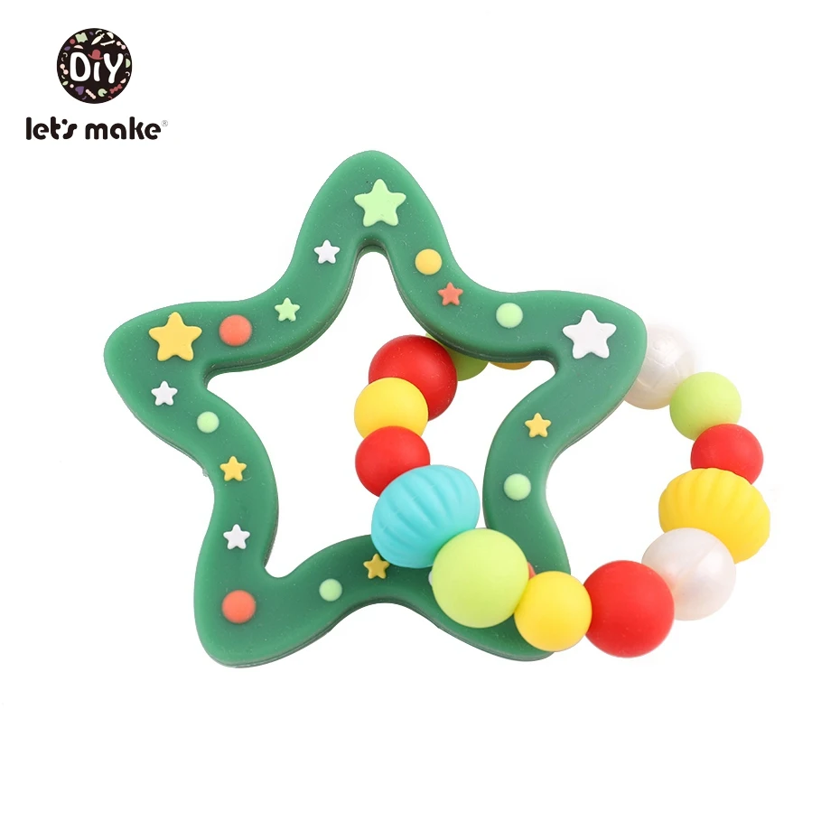 

Let's make 100Pc Silicone Beads Shell Food Grade Baby Bites Toys DIY Teether Oral Care For Necklaces BPA Free Baby Teethers