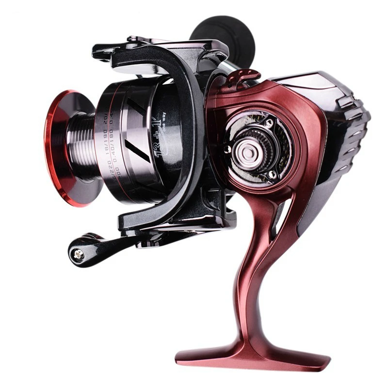 Mavllos 14BB Большая мощность Рыболовная катушка 2000 6000 Серия Carp Spinning Reel Ratio 5: 1 Соляные