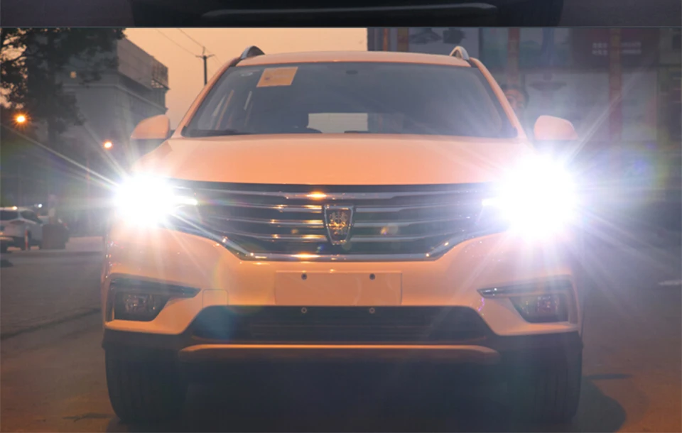H7 светодиодный H4 автомобилей головной светильник лампы H11 \ H8 \ H9 HB3 9005 HB4 9006 H1 880 \ 881 \ H27 6000K светодиодный автомобиля туман светильник без вентилятора подавления помех