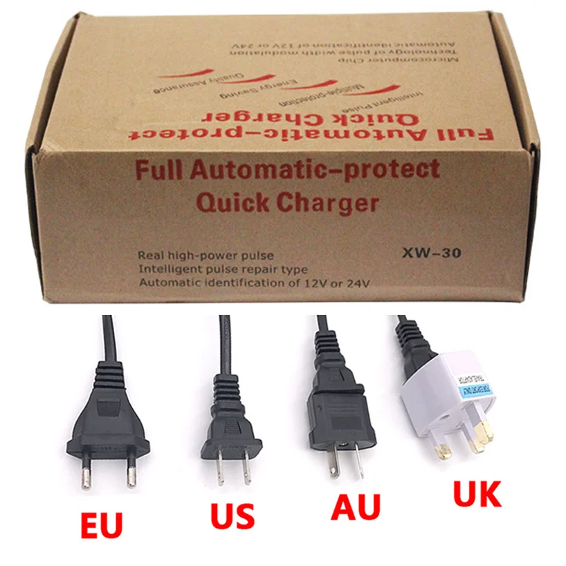 Мощное полностью автоматическое зарядное устройство для автомобильного