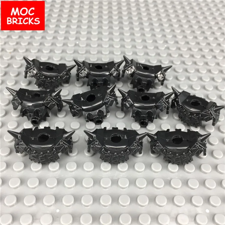 Игрушки MOC 10 шт./лот шлем средневековых рыцарей Рима оружие отпечаток руки