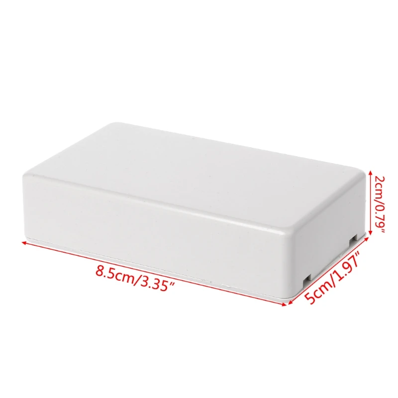 Пластиковый проект электроники коробка корпус DIY новый 3 34 &quotL x 1 96&quot W 0 83 &quotH G08