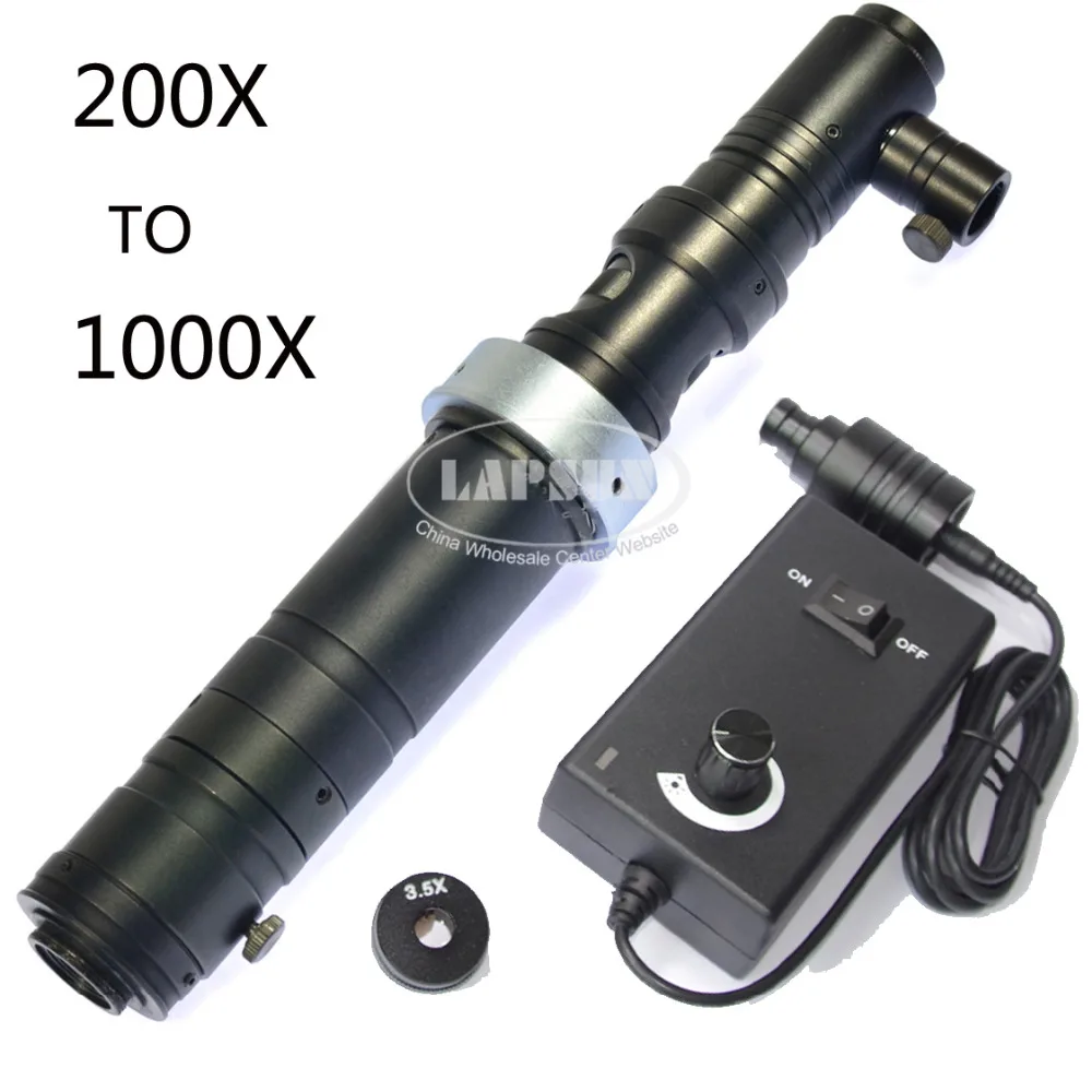 HD 1000X зум стерео микроскоп камера коаксиальный светильник Монокуляр C mount