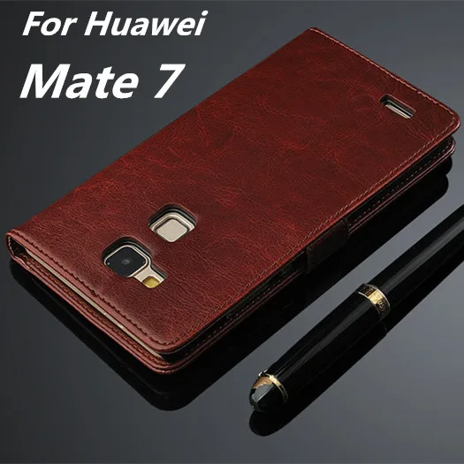 Чехол книжка для Huawei Mate 7 Магнитный чехол из искусственной кожи Ascend AZNS|fundas huawei|mate