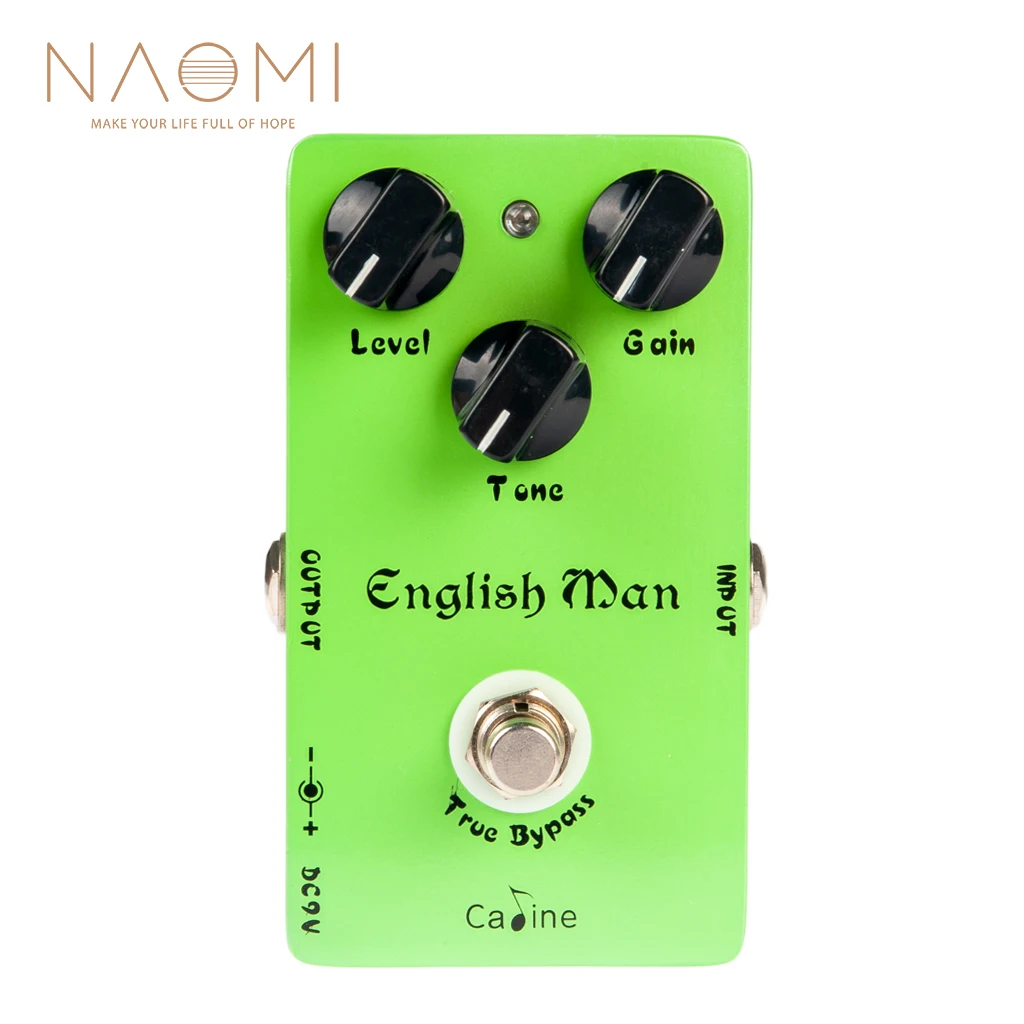 NAOMI Caline CP-14 Aluminum Alloy Highly Dynamic British English Man Distortion Guitar Effects Pedal Parts &amp Accessories | Спорт и