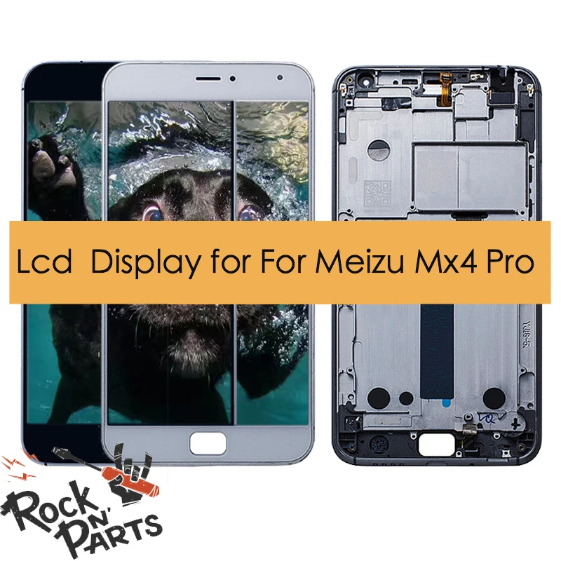 Для Meizu MX4 Pro ЖК-дисплей в сборе с сенсорным экраном дигитайзер сборка и Замена