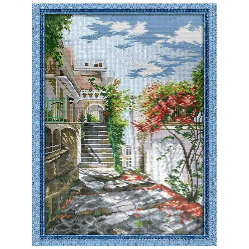 Садовый рисунок виллы Счетный крест 11CT 14CT набор крестиков оптовая продажа DIY