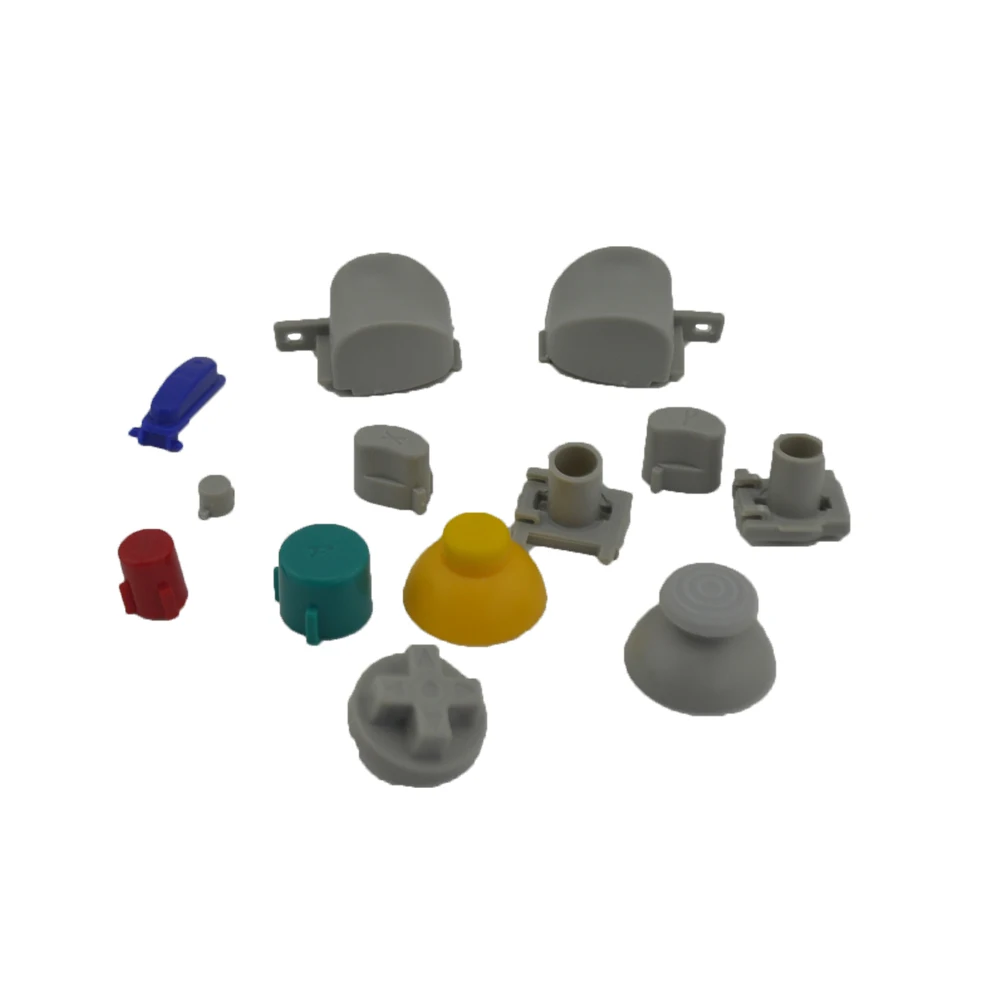 Полный комплект ABXY клавиатуры кнопки для замены игрового кубика бриллианта