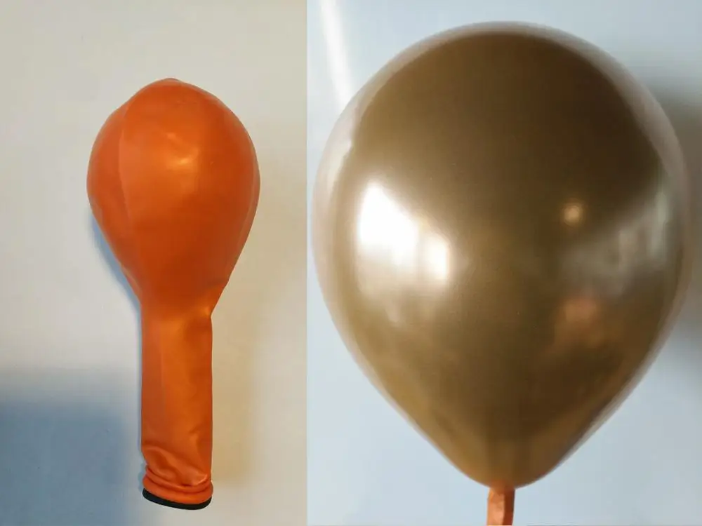 orange Перламутровые латексные шары, 5 шт., для дня рождения, Декор, шары для дня рождения, украшения для вечеринки, Детские шары для Дня Святого Валентина, Globos - Цвет: orange