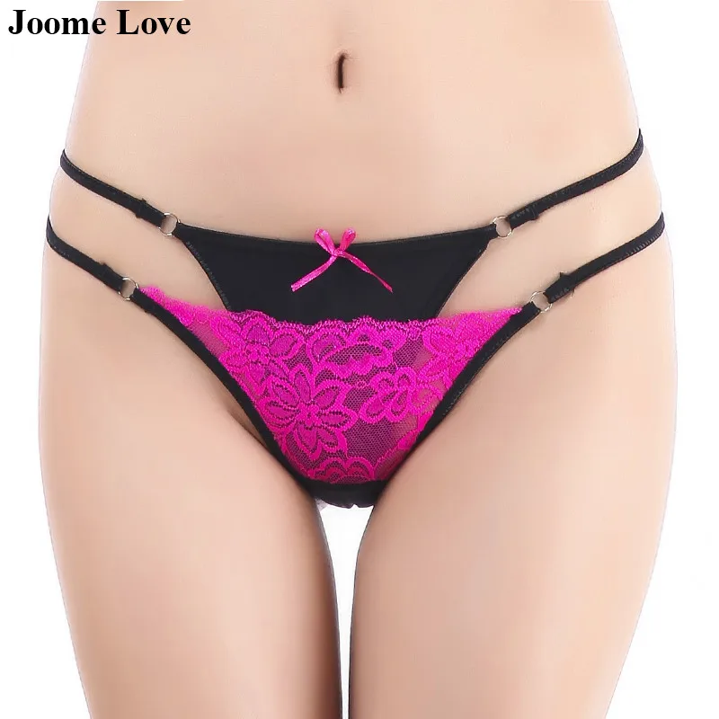 Для женщин двойной талии Кружево микро стринги &amp G строка для трусы и Нижнее