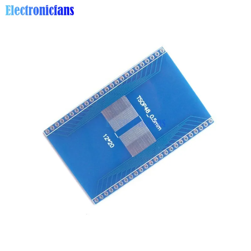 TSOP48 до DIP48 высота 0 5 мм интерфейсная панель стандартная пластина|plate|plate adapterplate pcb |