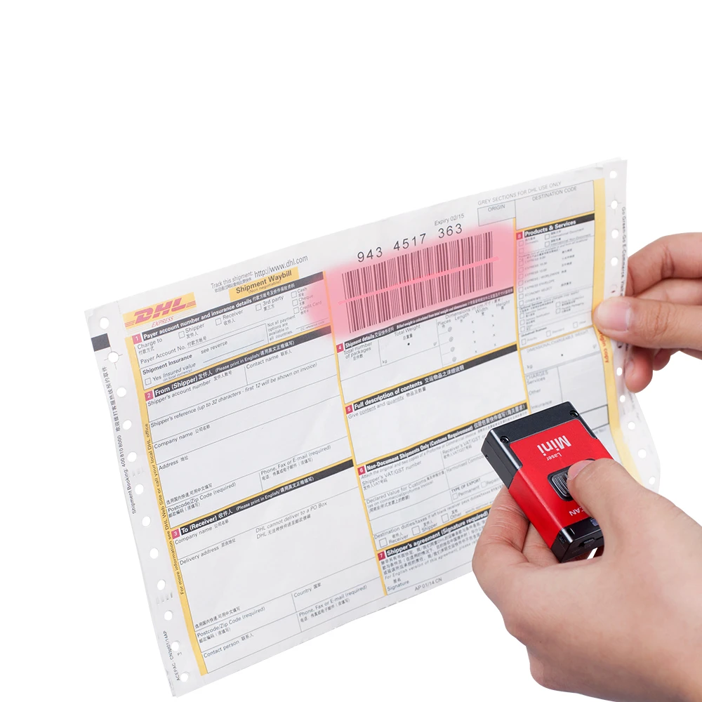 Бестселлер Generalscan GS M100BT HP 1D Мини Лазерный Bluetooth сканер штрих кодов|usb barcode scanner|barcode