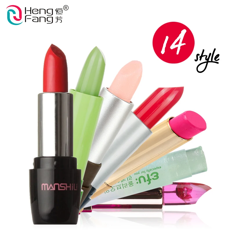 3 шт./лот питательная помада для губ с желе увлажняющий бальзам Макияж бренд HengFang #