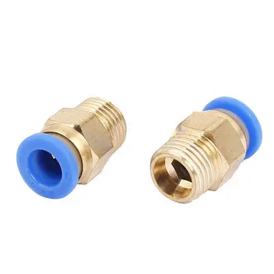 

8mm Tube 1/4BSP Male Thread Quick Connector Pneumatic Air Fittings 2pcs