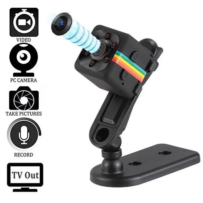 SQ11 DV DVR Camera Full HD 1080P Mini Car Dash Cam IR Night Vision CC | Безопасность и защита