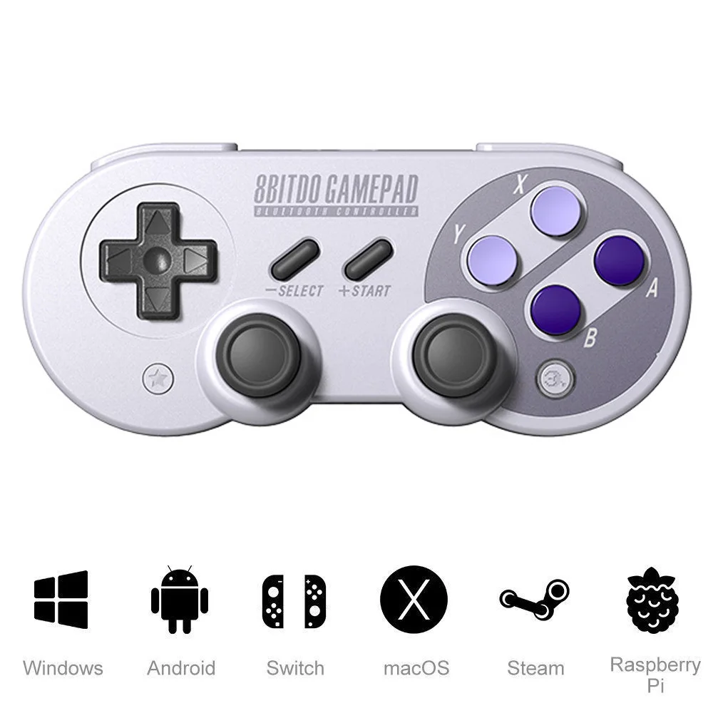 Беспроводной Bluetooth контроллер 8bitdo SN30 Pro для консоли коммутатора классический