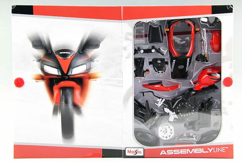 Maisto 1:12 Honda CBR1000RR CBR 1000RR сборная самодельная модель мотоцикла игрушечная красная