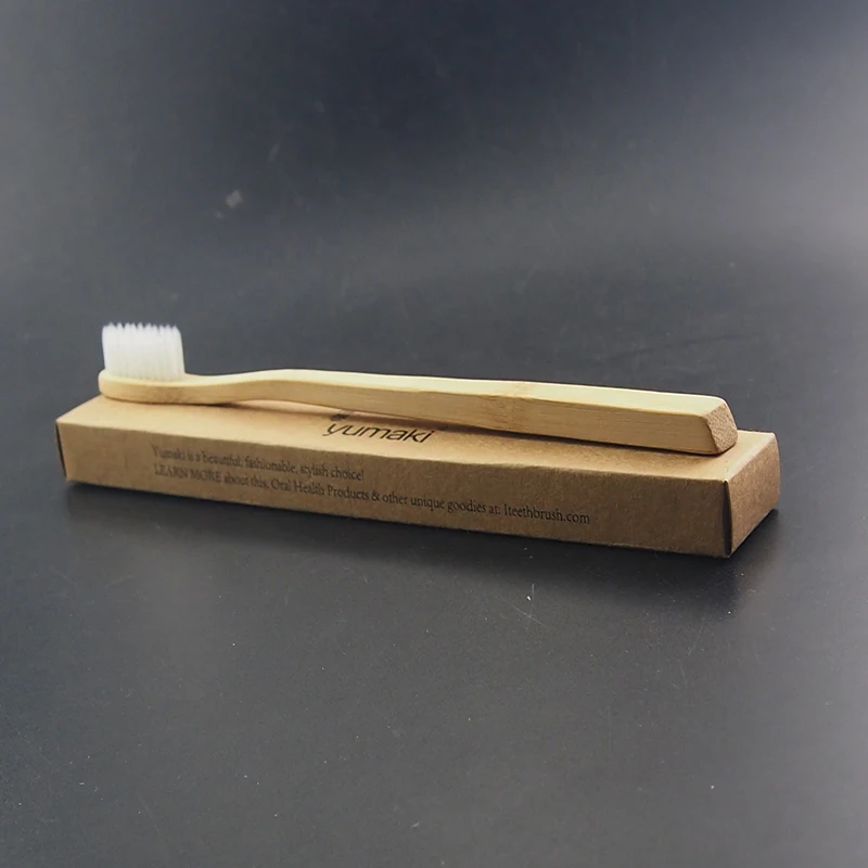 1 шт. зубная щётка из мягкой щетины с гладкой ручкой|wood toothbrush|bamboo toothbrushtoothbrush bamboo |