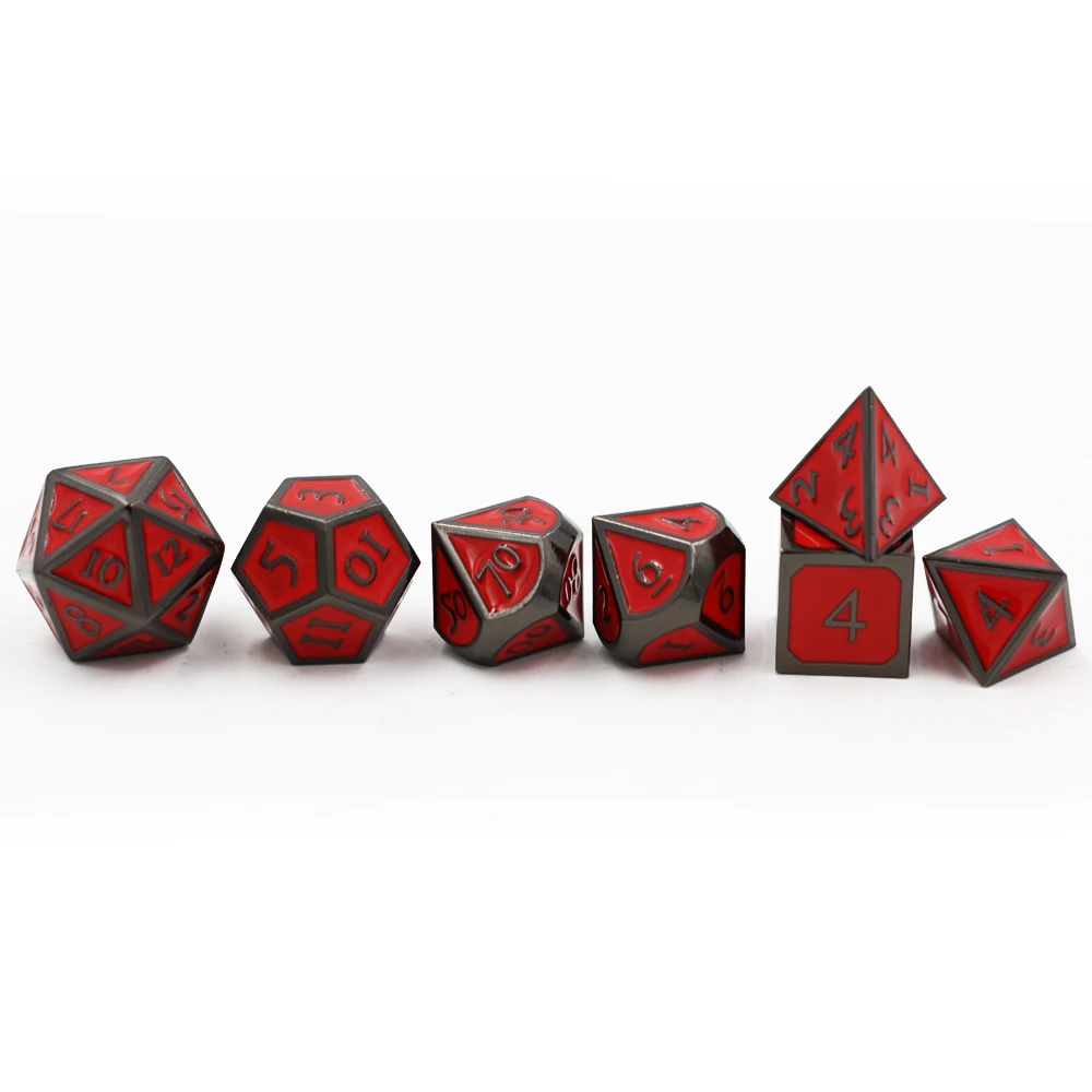IMDG 7 шт./компл. креативные игральные кости для ролевых игр многогранные