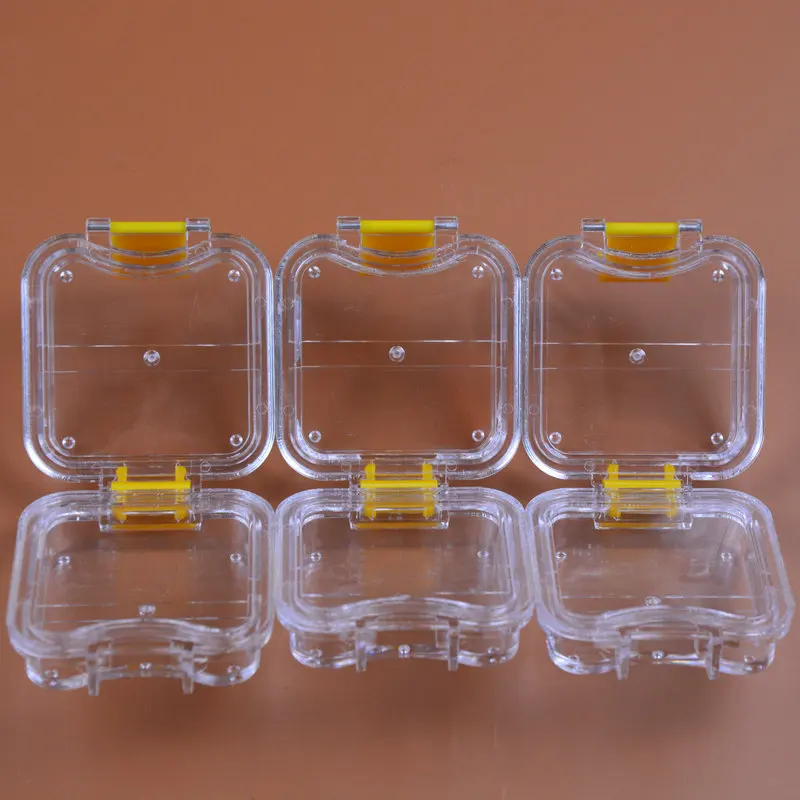 10 шт. коробка для хранения протеза/мембранная зуба/коробка зуба с пленкой