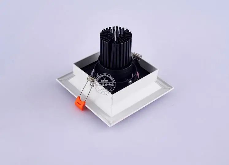 1 шт. энергосберегающий 10 Вт 20 AC110V 220V LED cob Диммируемый потолочный светильник