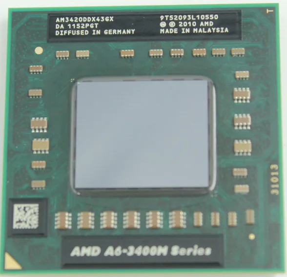 AMD CPU A6 3420M AM3420DDX43GX чипсет PGA процессор ноутбук a6 3400m 3420m может работать|processor laptop|amd