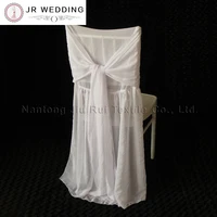 50pcs free shipping chiffon chiavari chair cover fashion chair caps for wedding party decoration