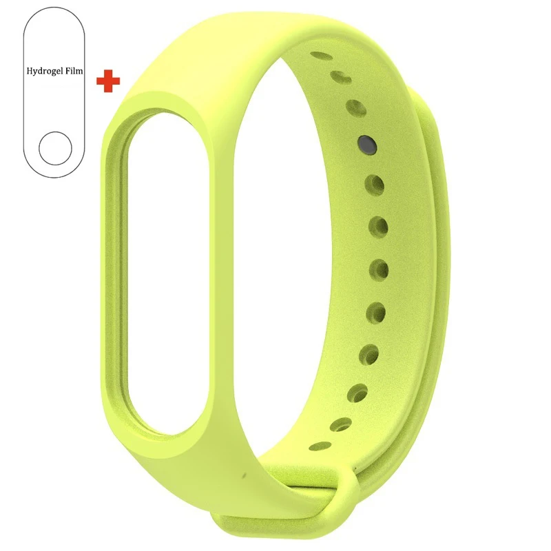 as the picture shows Ремешок на запястье для Xiaomi mi Band 3 mi band 3 2 4 1 ремешок для спортивных часов часы браслет силиконовые аксессуары pulseira desпорто correa versa - Цвет: as the picture shows
