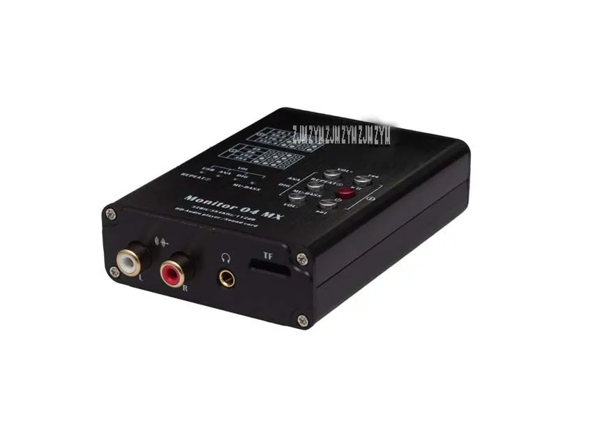 1 шт. Новые Акции Монитор 04 MX и USB звуковая карта и Hifi плеер 32 бит HD аудио плеер/звуковая карта USB2.0/USB3.0 интерфейс