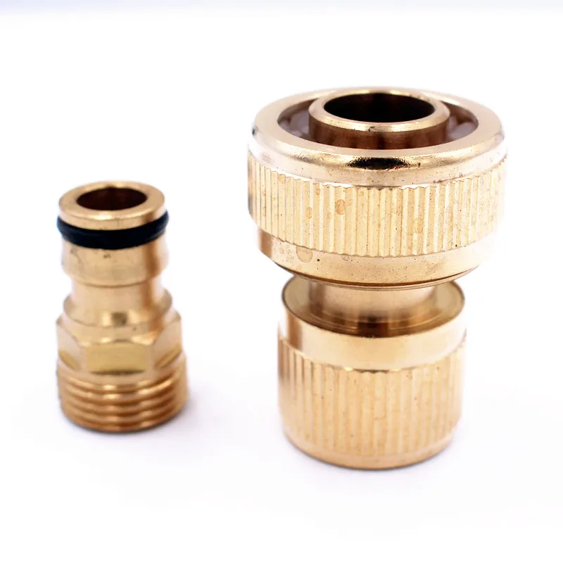

1/2"Male Thread Tap Connector With Flow Connectors For BSP Thread Watering Faucet Garden Water Hose End Connector X104