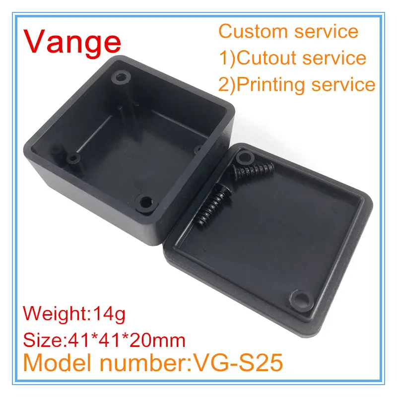 2pcs/lot small injected box IP54 ABS DIY plastic enclosure case for PCB 41*41*20mm | Обустройство дома