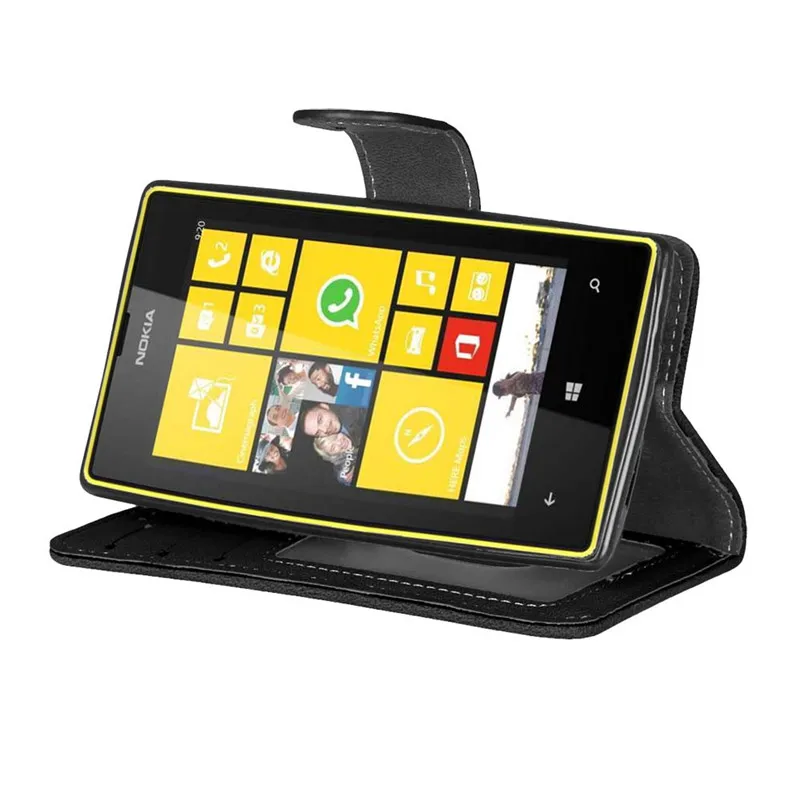 Роскошный чехол-кошелек из искусственной кожи для Nokia Lumia 520 525 521 | Мобильные