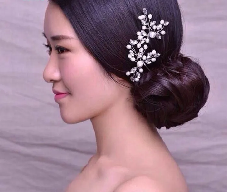 Шпильки для волос ручной работы с искусственным жемчугом свадебные шпильки со