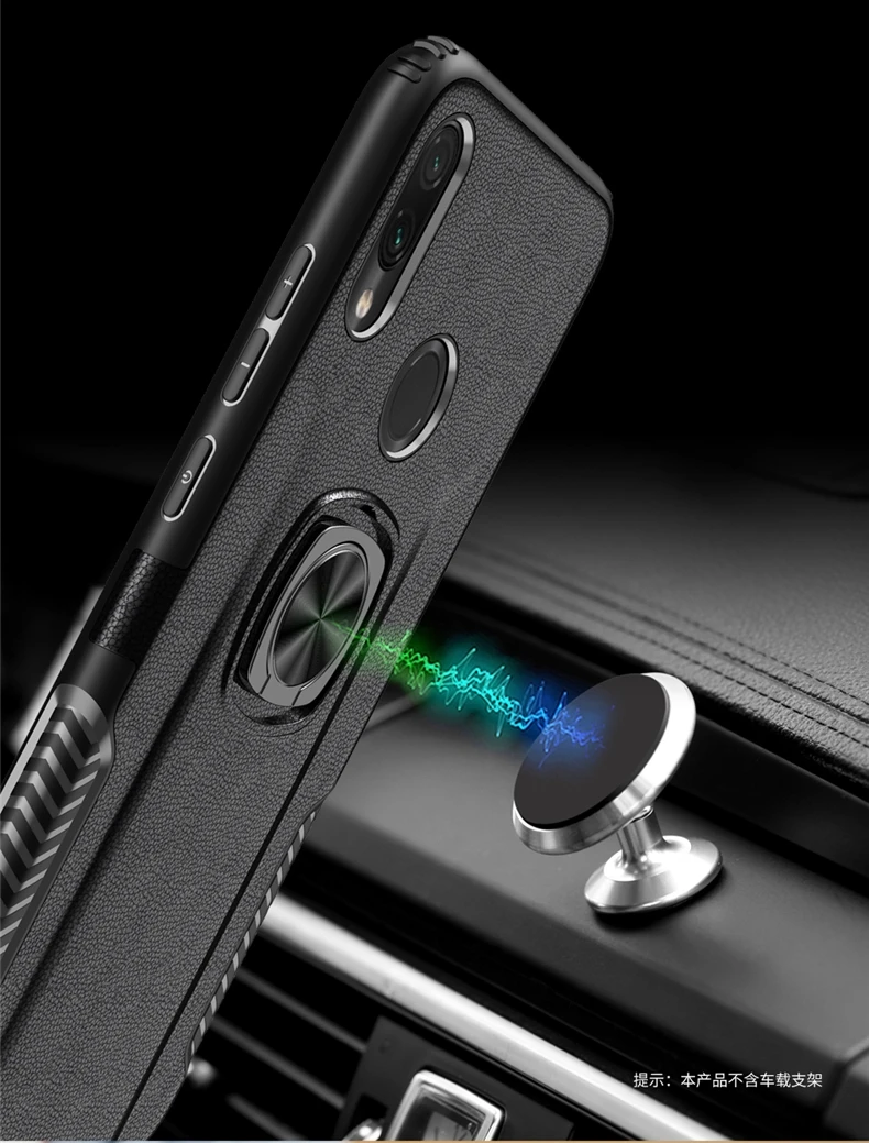 Ударопрочный защитный чехол для huawei P Smart Z P Smart Plus P20 P30 Lite mate 20 Pro с автомобильным держателем, чехол на Nova 3 3i 4 Funda