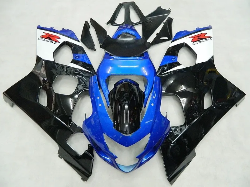 

Injection Blue Black Fairing kits for SUZUKI GSXR600 750 GSXR600 GSXR 750 K4 04 05 2004 2005 Fairings kit