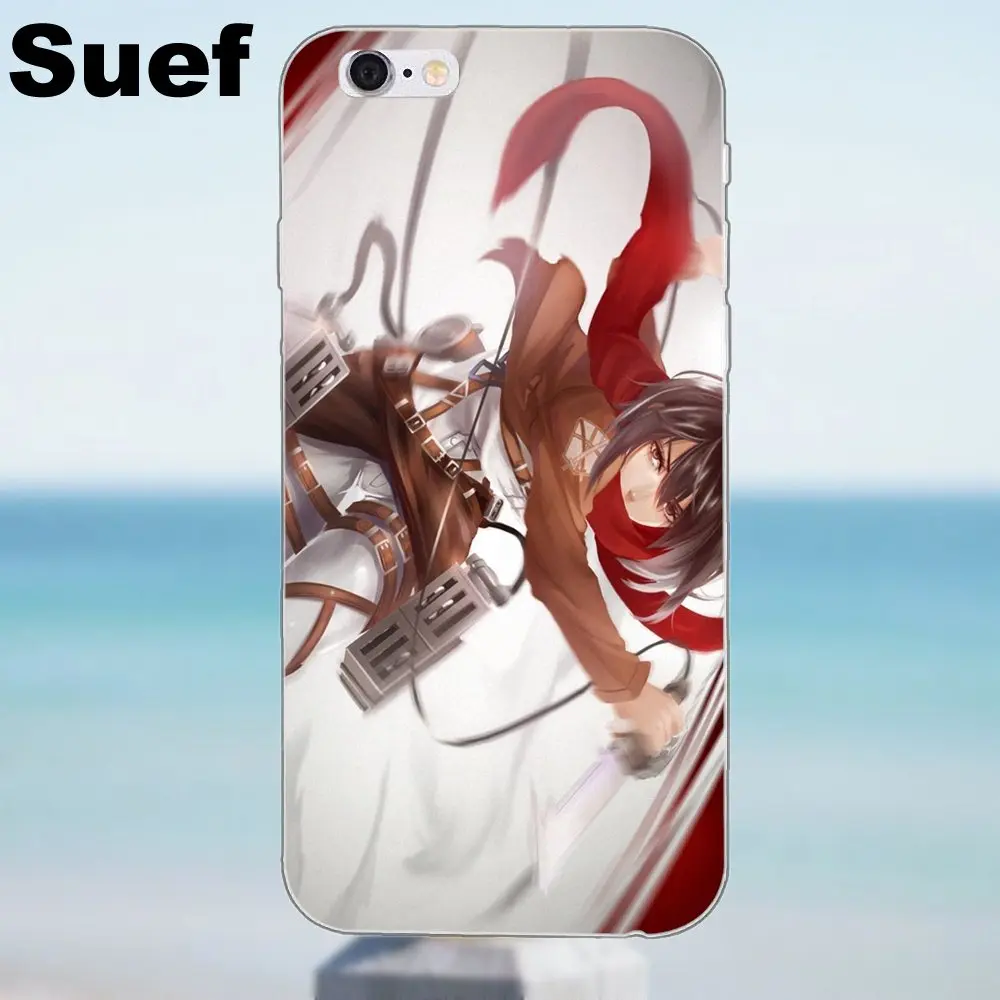 Shingeki No Kyojin Attack On Titan для iPhone 4 4S 5 5S 5C SE 6 6S 7 8 Plus X Galaxy J1 J3 J5 J7 A3 A5 2016 2017 TPU|galaxy j1|a5 20166s plus |