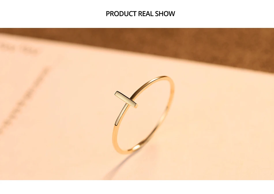 Gem& Time, новинка, модные тонкие кольца с крестом для женщин, пуэр, 14K золото, свадебное кольцо для невесты, желтое золото AU585, Anillos, ювелирные изделия R14011