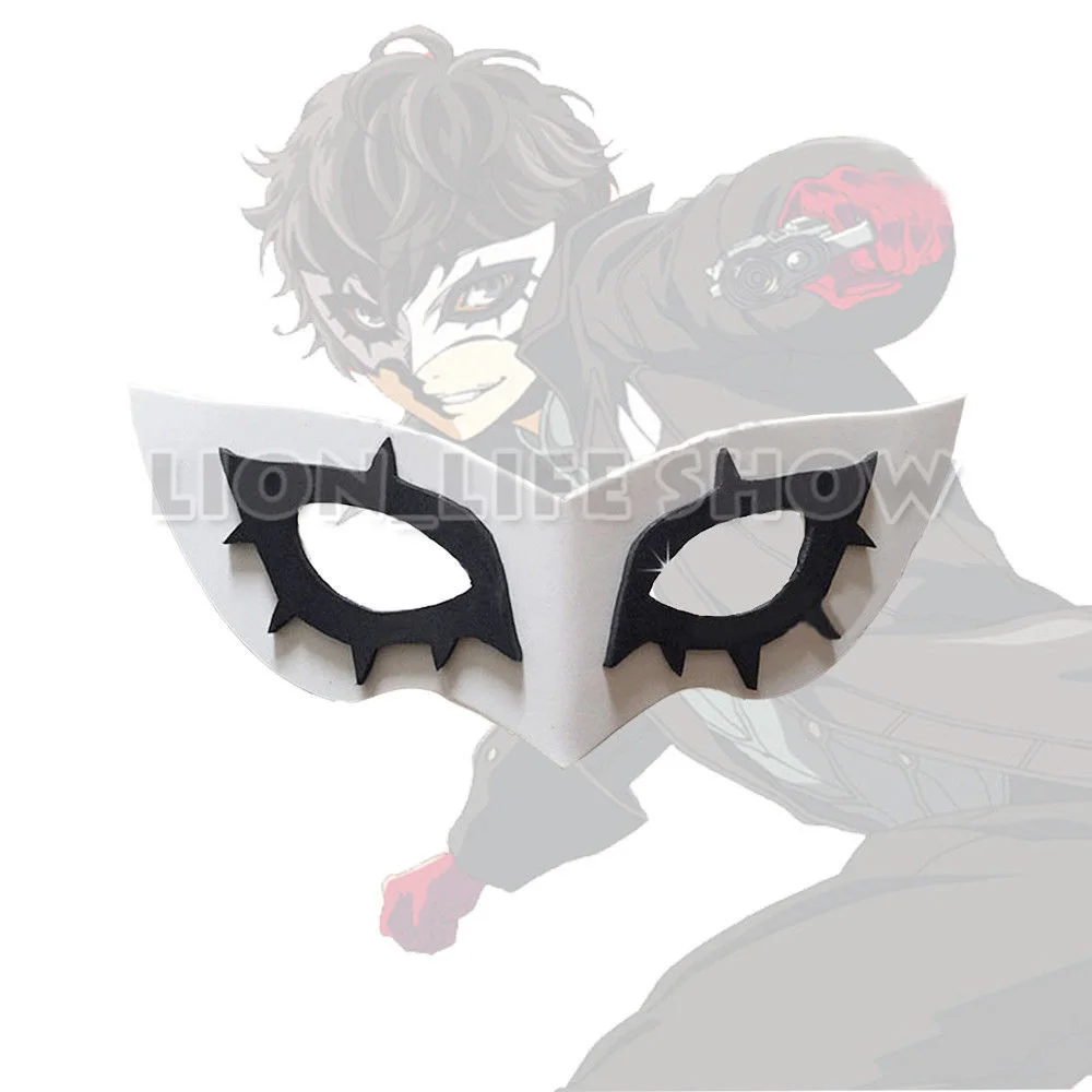 Persona 5 P5 в стиле «Джокер» Косплэй маска Опора аксессуары головной убор на Хэллоуин Регулируемый