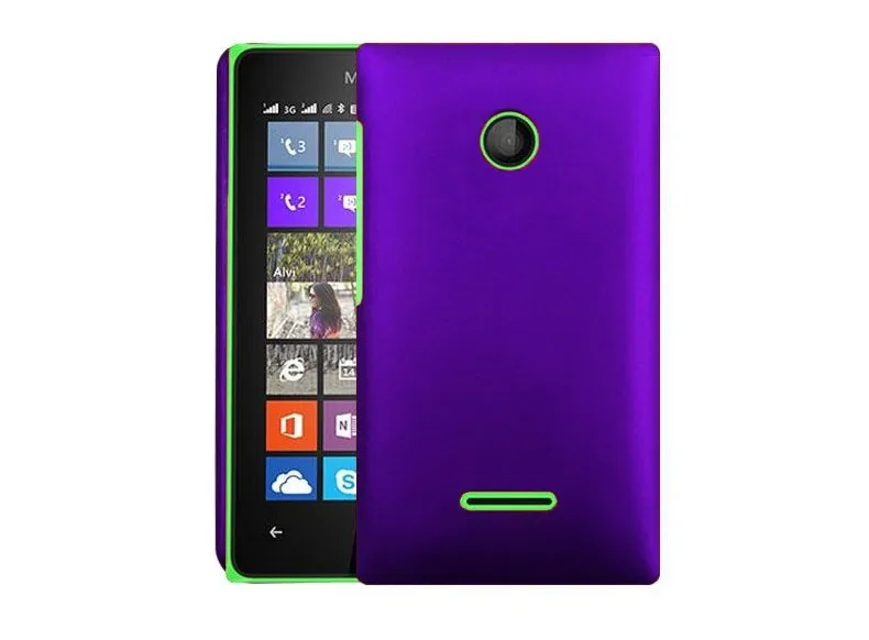 Матовый пластиковый чехол 435 для microsoft Lumia 435 чехол для microsoft Nokia Lumia чехол-лента на заднюю панель