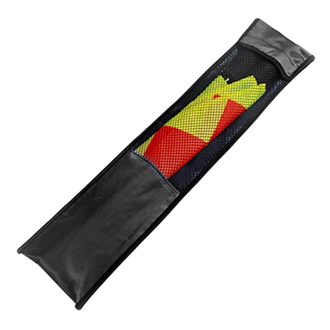 

2Pcs/Set Soccer Referee Flag Football Judge Sideline Fair Play use Sports Match Football Linesman Flags Referee Equipment