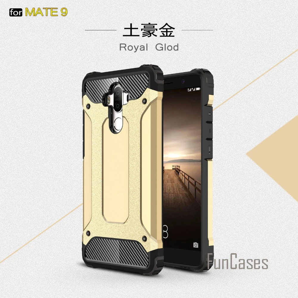 Противоударный защитный чехол для Huawei Mate 9 Броня силиконовый гибридный жесткий