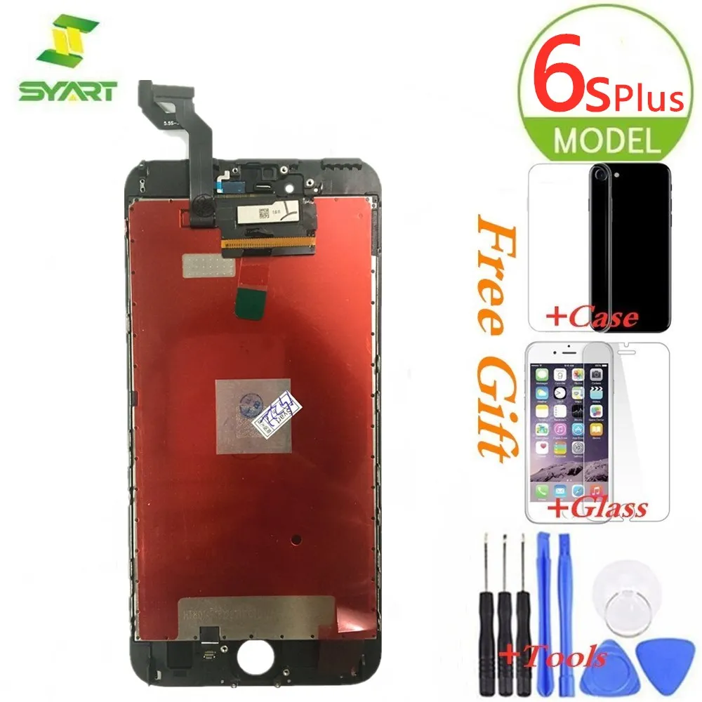 AAA качественный ЖК дисплей для iPhone 6s Plus 6splus 3D сенсорный экран дигитайзер сборка